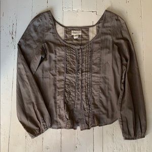 DENIM & SUPPLY (by RALPH LAUREN) Taupe Blouse